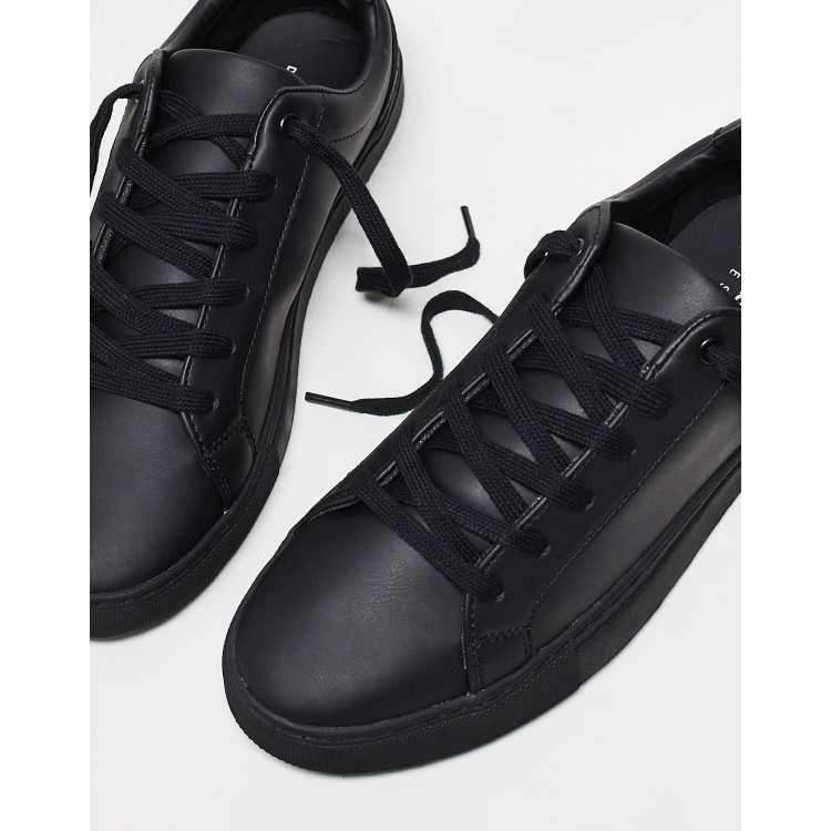 Mens black store shoes asos