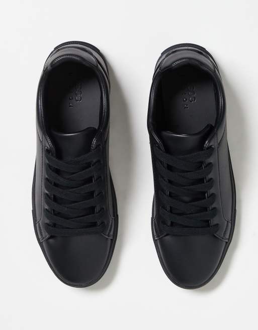 ASOS DESIGN trainers in black, 3 of 3
