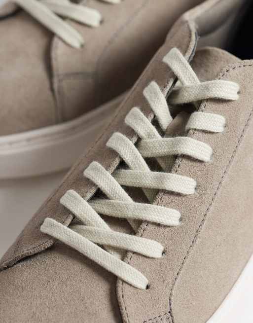 ASOS DESIGN trainers in grey suede, 5 of 5