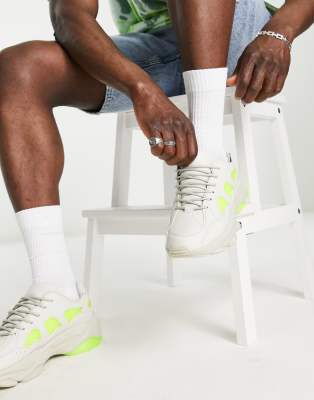 asos yellow trainers