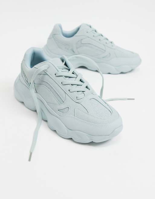 Baby blue store tennis shoes