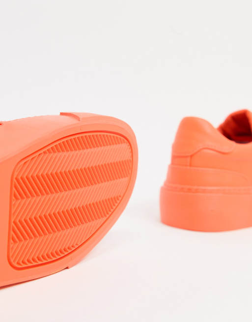 Neon Orange Dropset Trainers - TK Maxx UK