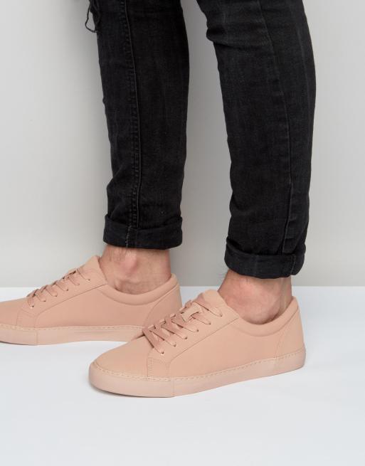 Asos pink hot sale trainers