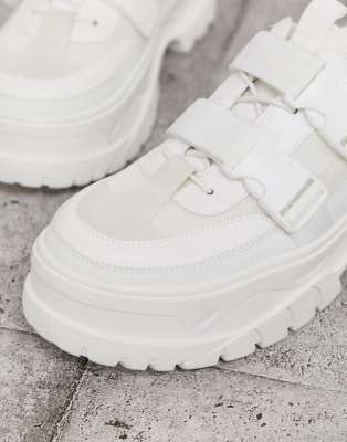 asos white chunky trainers