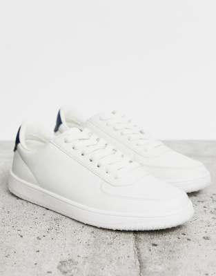 asos white trainers