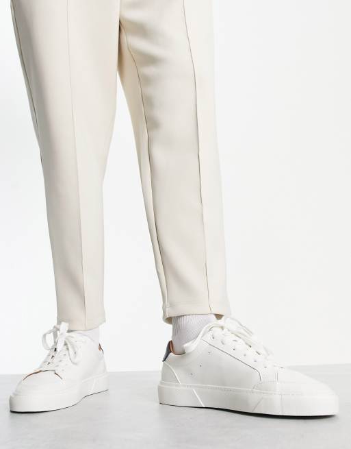 Asos design sneakers hotsell in white