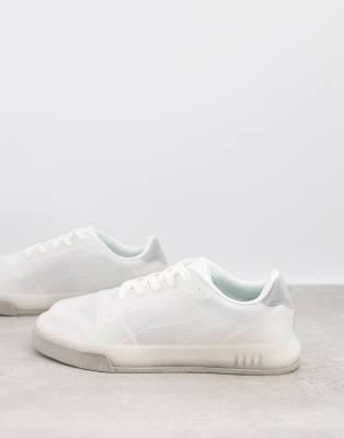 asos design trainers in white