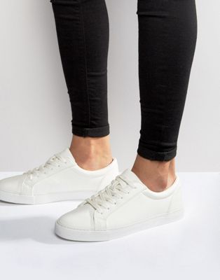 asos mens white trainers