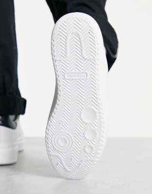 white high sole trainers