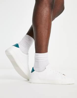 white trainers mens asos