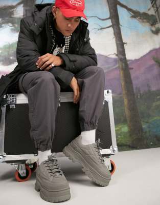 asos chunky sole trainer