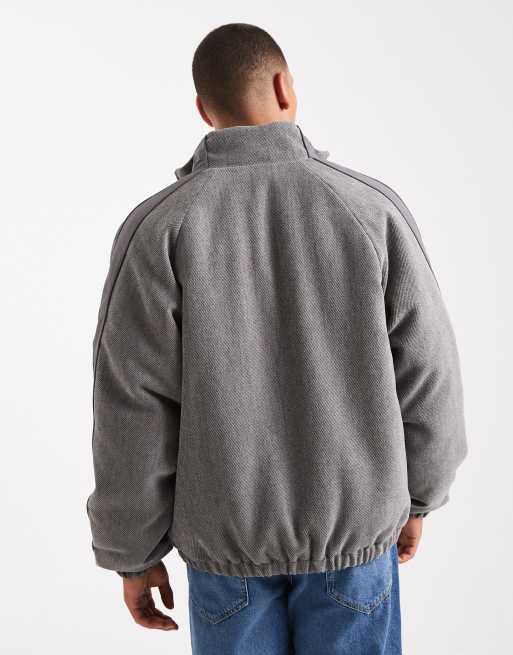 ASOS DESIGN – Trainingsjacke in Grau, 3 von 5