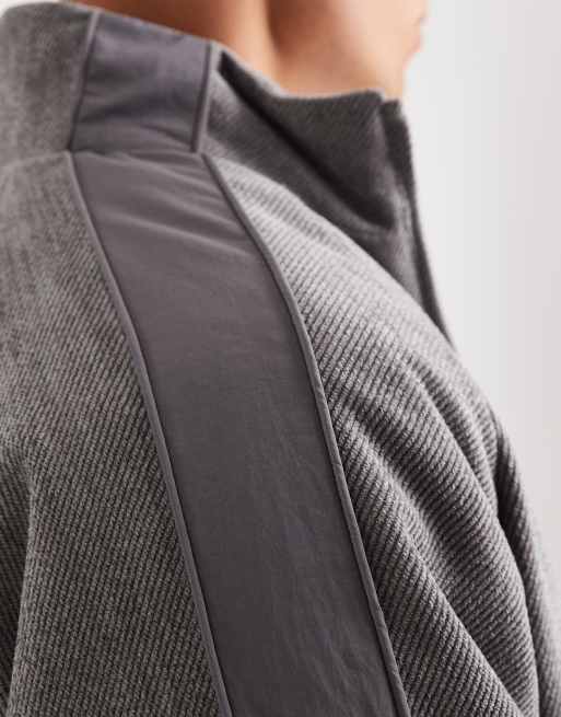 ASOS DESIGN – Trainingsjacke in Grau, 5 von 5