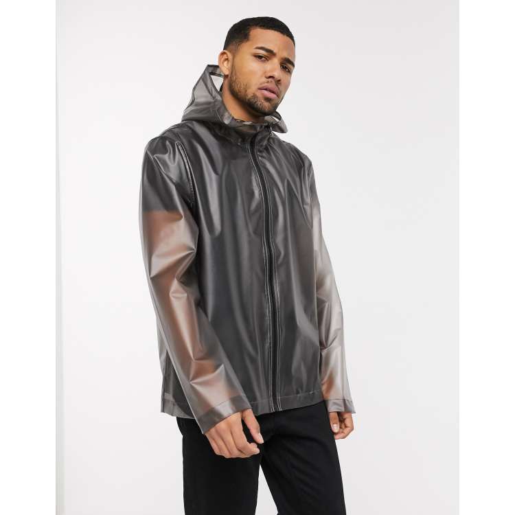 Transparent jacket shop mens zara