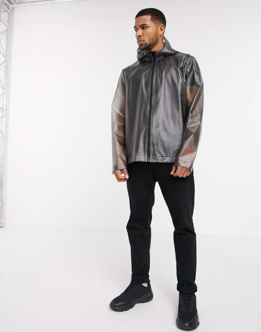 Transparent on sale mens jacket