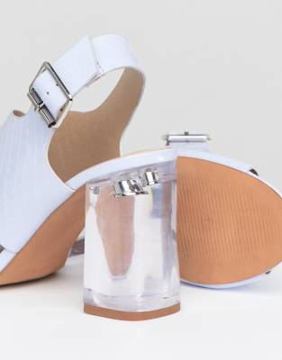 transparent shoes asos