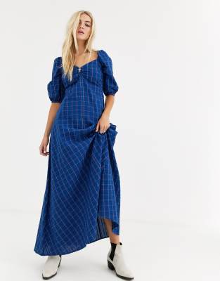 trapeze dress maxi