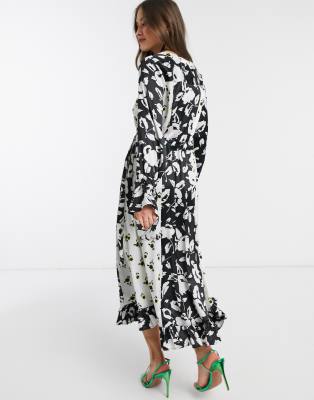 asos trapeze maxi dress