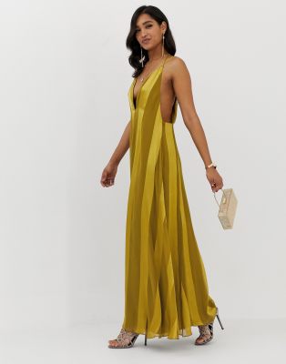 trapeze dress maxi