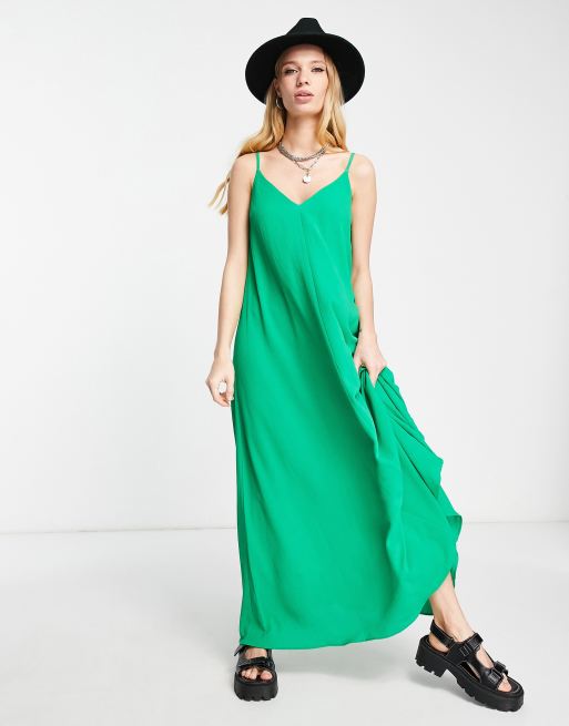 Greens Trapeze Dress