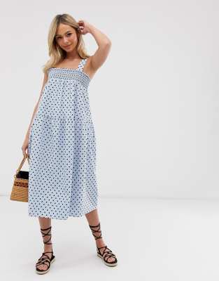 midi cotton sundresses