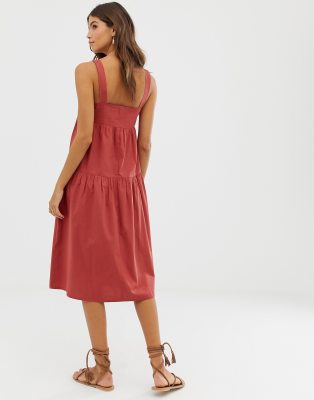midi cotton sundress