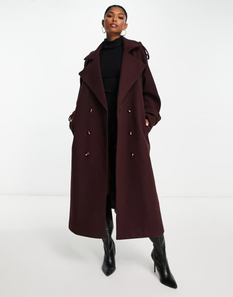 Manteau femme hotsell rouge bordeaux