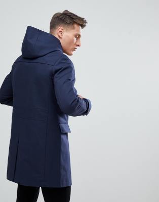trench capuche homme