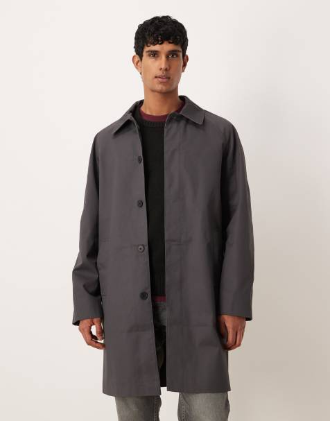 ASOS DESIGN - Trench-coat oversize - Anthracite - view 1