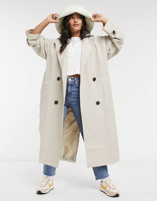 Trench coat with outlet detachable hood & liner