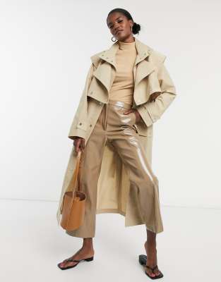asos design trench coat