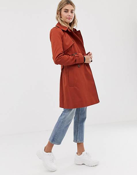 Trench Coats for Women | Hooded & Long Trench Coats | ASOS