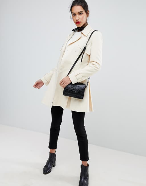 ASOS DESIGN Trench coupe patineuse ASOS