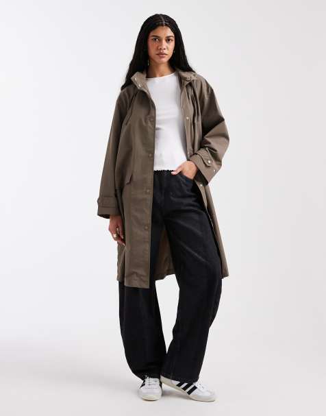ASOS DESIGN - Trench imperméable à enfiler - Champignon - view 1