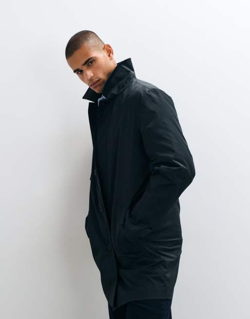 ASOS DESIGN - Trench nero, 2 di 5