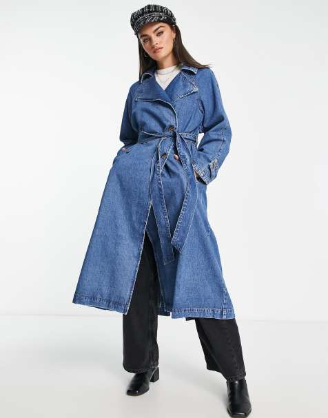 Giacca di jeans oversize Asos Donna Abbigliamento Cappotti e giubbotti Giacche Giacche di jeans 
