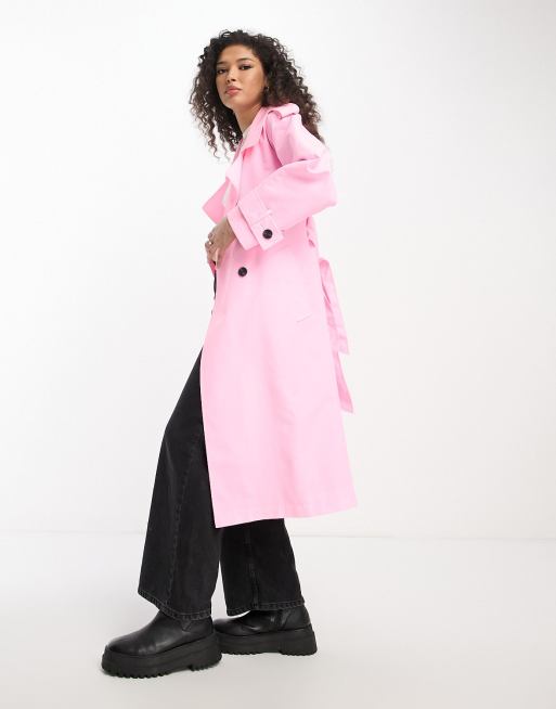 Manteau 2025 rose fluo