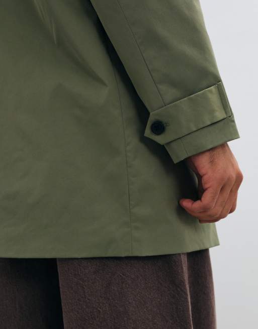 ASOS DESIGN trenchcoat i khaki, 3 av 5
