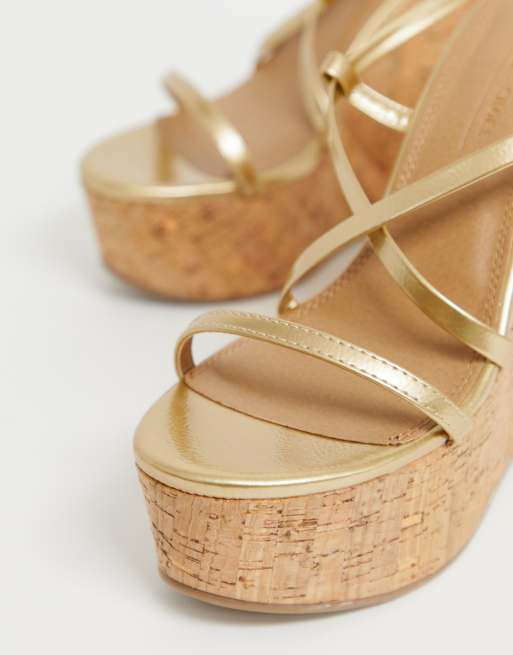 Gold gladiator online wedges