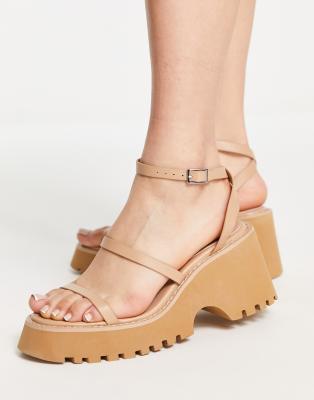 Chunky store cleated sandals