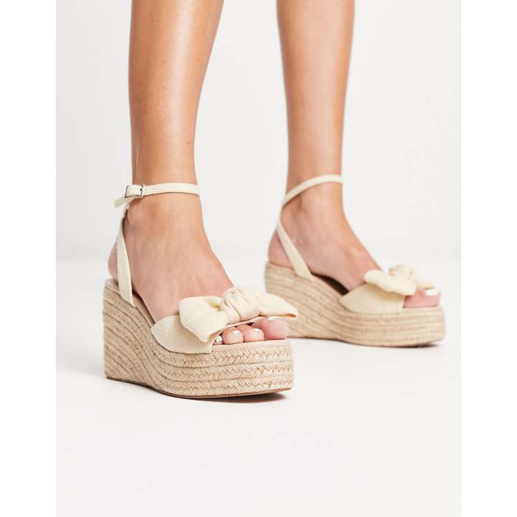 Natural best sale wedge espadrilles