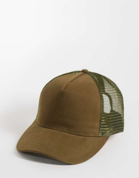 ASOS DESIGN truckerkeps i khaki - view 1
