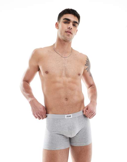 ASOS DESIGN – Trunk in Grau meliert