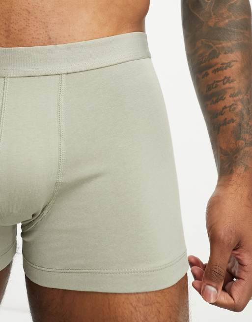 ASOS DESIGN trunks in khaki | ASOS