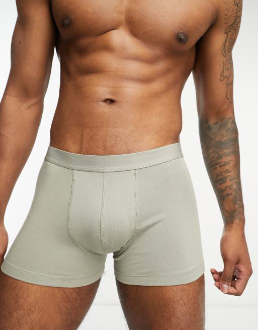 ASOS DESIGN trunks in khaki | ASOS