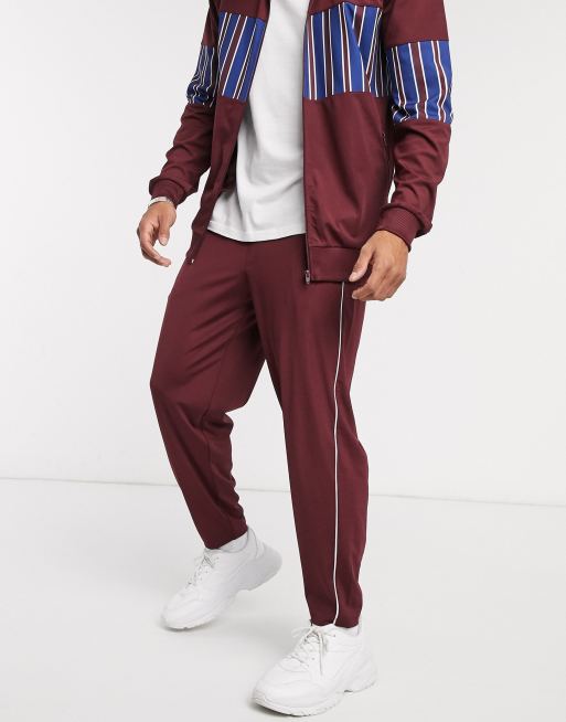 ASOS DESIGN – Komplet z politrykotu z paskami, 3 z 3