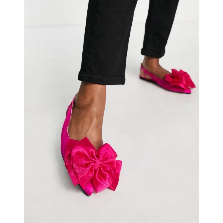 Maree Blush | Pink Ballet Flats w/ Bow