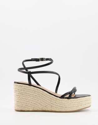 asos sandales compensées