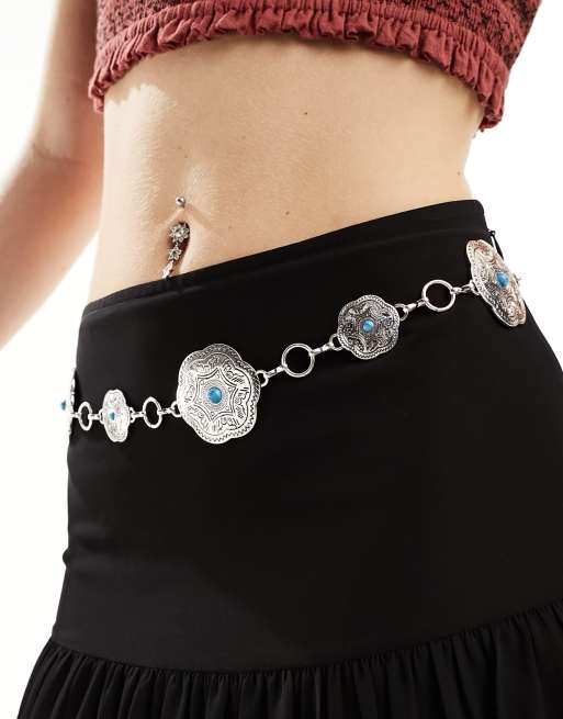 Hip chain shop belt