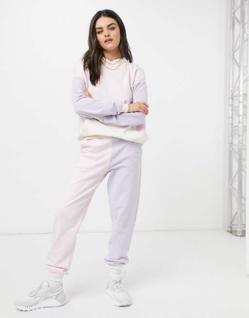 Felpa nike color block pastello discount